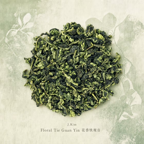 Floral Tie Guan Yin
