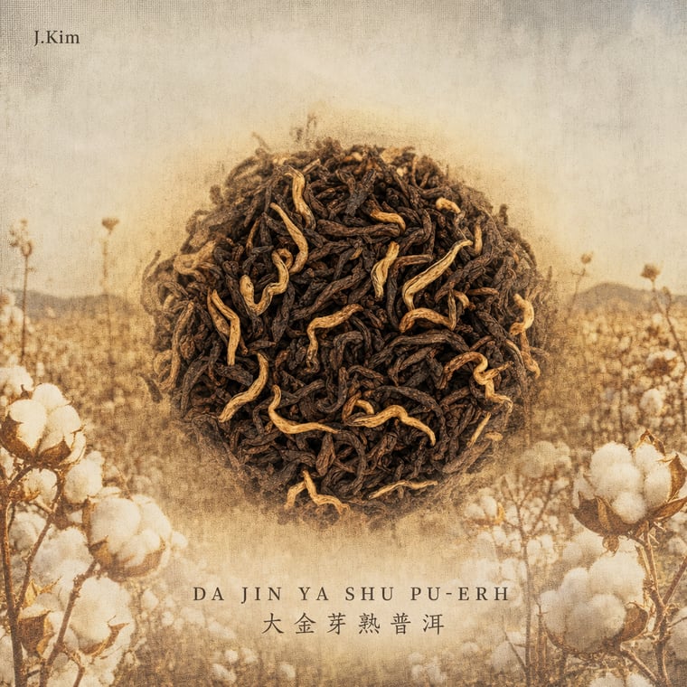 The design — Da Jin Ya Shu Pu-erh