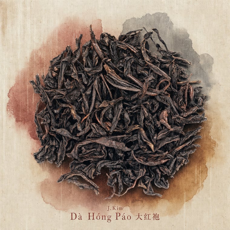 The design — Dà Hóng Páo